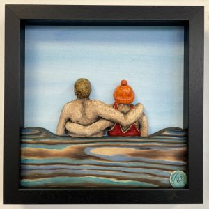 A Couple Going for a Swim