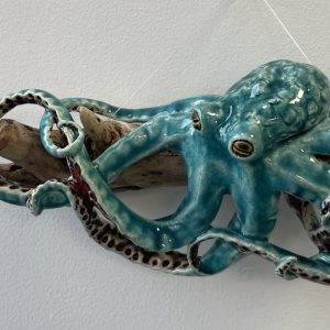 Octopus on Driftwood 3