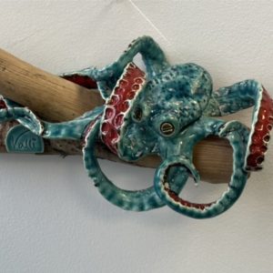 Octopus on Driftwood 2